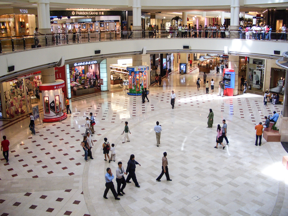 Shopping Mall in den Petronas Towers