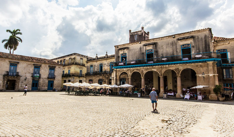 Plaza de la Catedral in Havanna