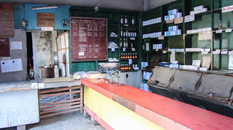 Hier kaufen Einheimische mit Lebensmittelmarken ein