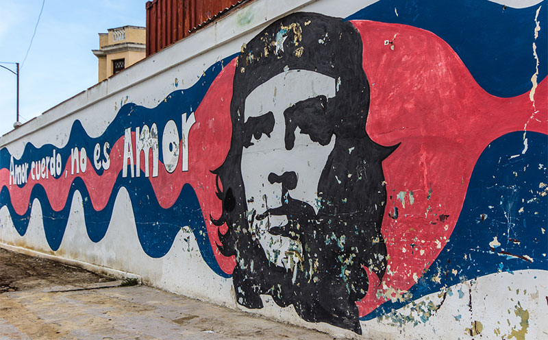 Che Guevara Street Art Havanna