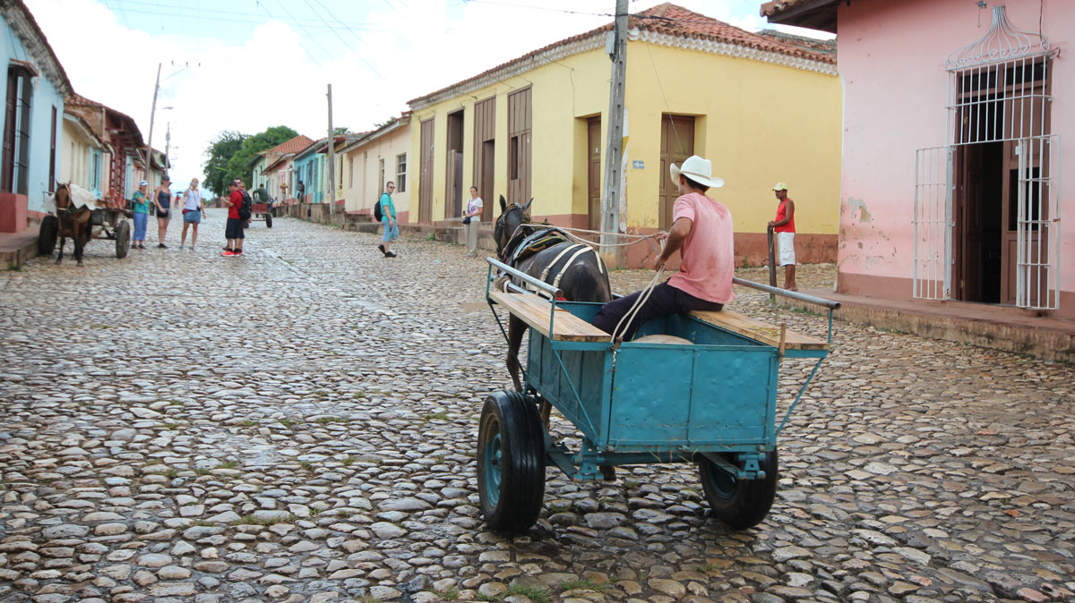 Pferdekutschen in Trinidad Kuba