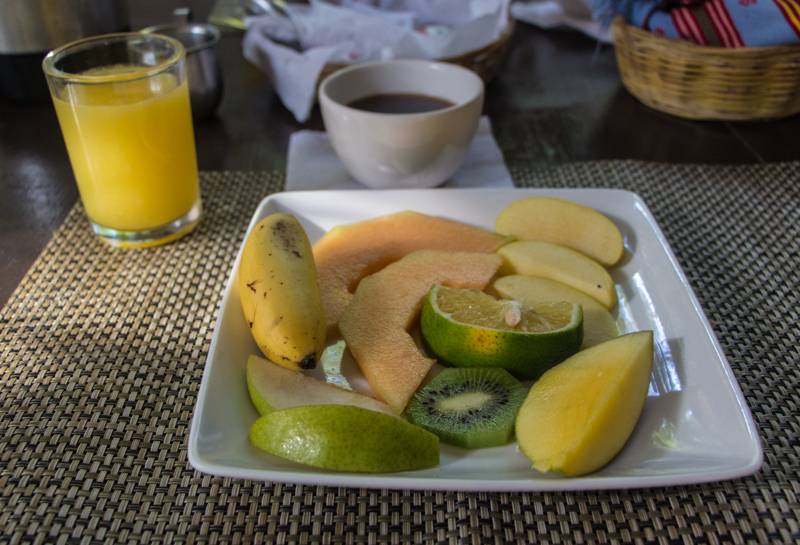 Frühstück in Tulum Posada Lamar