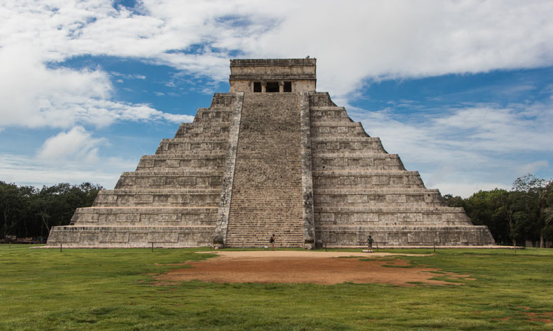 Chichen Itza TIpps El Castillo am frühen Morgen