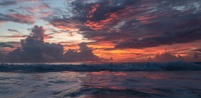 Mexiko Sonnenaufgang in Tulum