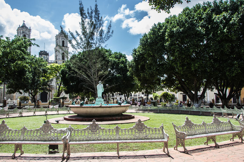 Valladoid Zocalo Mexiko