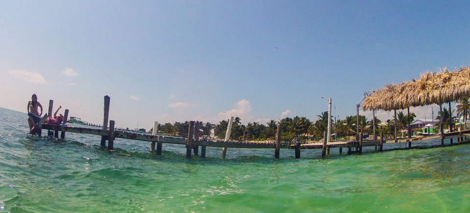 pier caye caulker