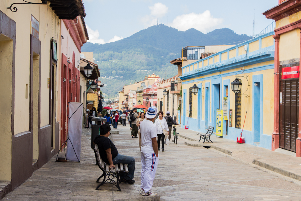 Die Straßen von San Cristobal de las Casas