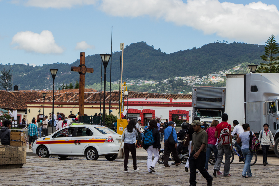 Der Zocalo San Cristobal de las Casas