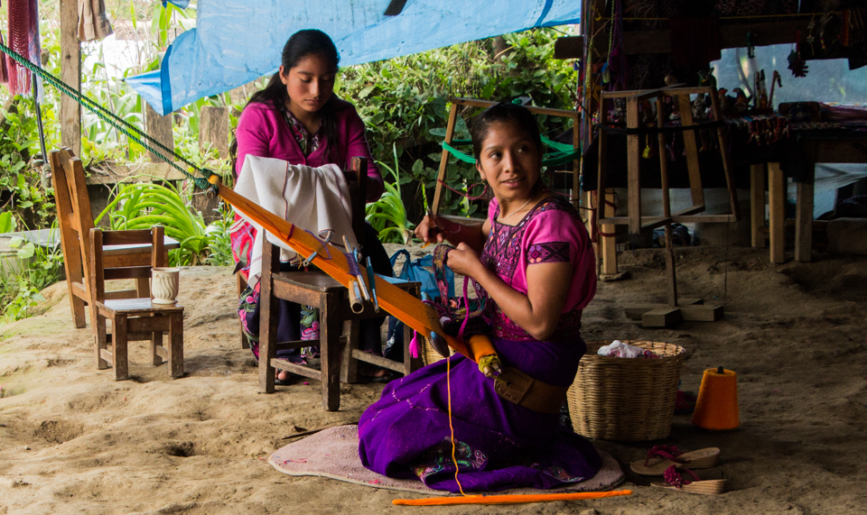 San Lorenzo Zinacantán Familie