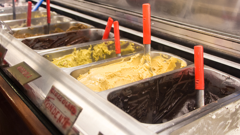 Eating italy food tour rom giolitti eis