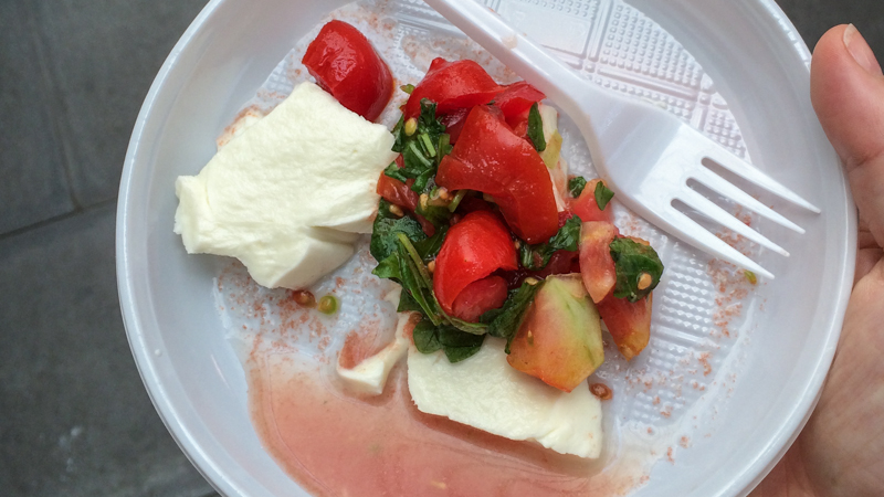 Insalata Caprese testaccio market