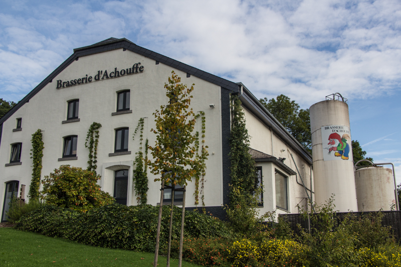Belgische Ardennen wandern: Brasserie D'Achouffe - Brauerei
