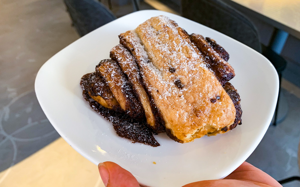 Hamburg Geheimtipp: Franzbrötchen bei Elbgold, Kleine Bäckerei oder Dat Backhus.