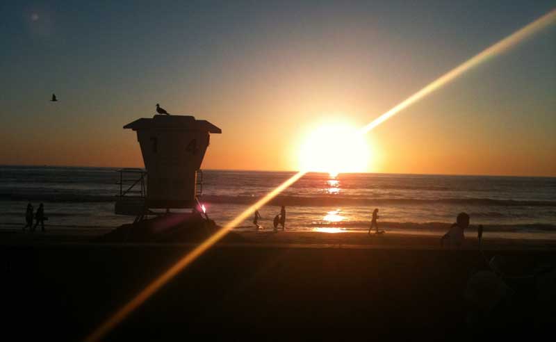 Reisen nach Kalifornien: Strand La Jolla in San Diego