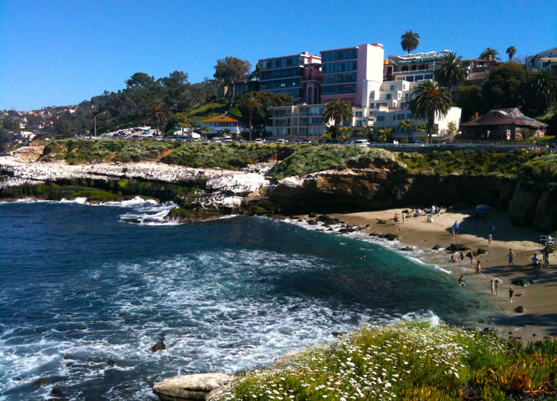 La Jolla Strand in San Diego Kalifornien