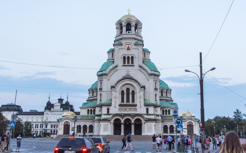 lexander-Newski Kathedrale ist eine bulgarisch-orthodoxe Kirche