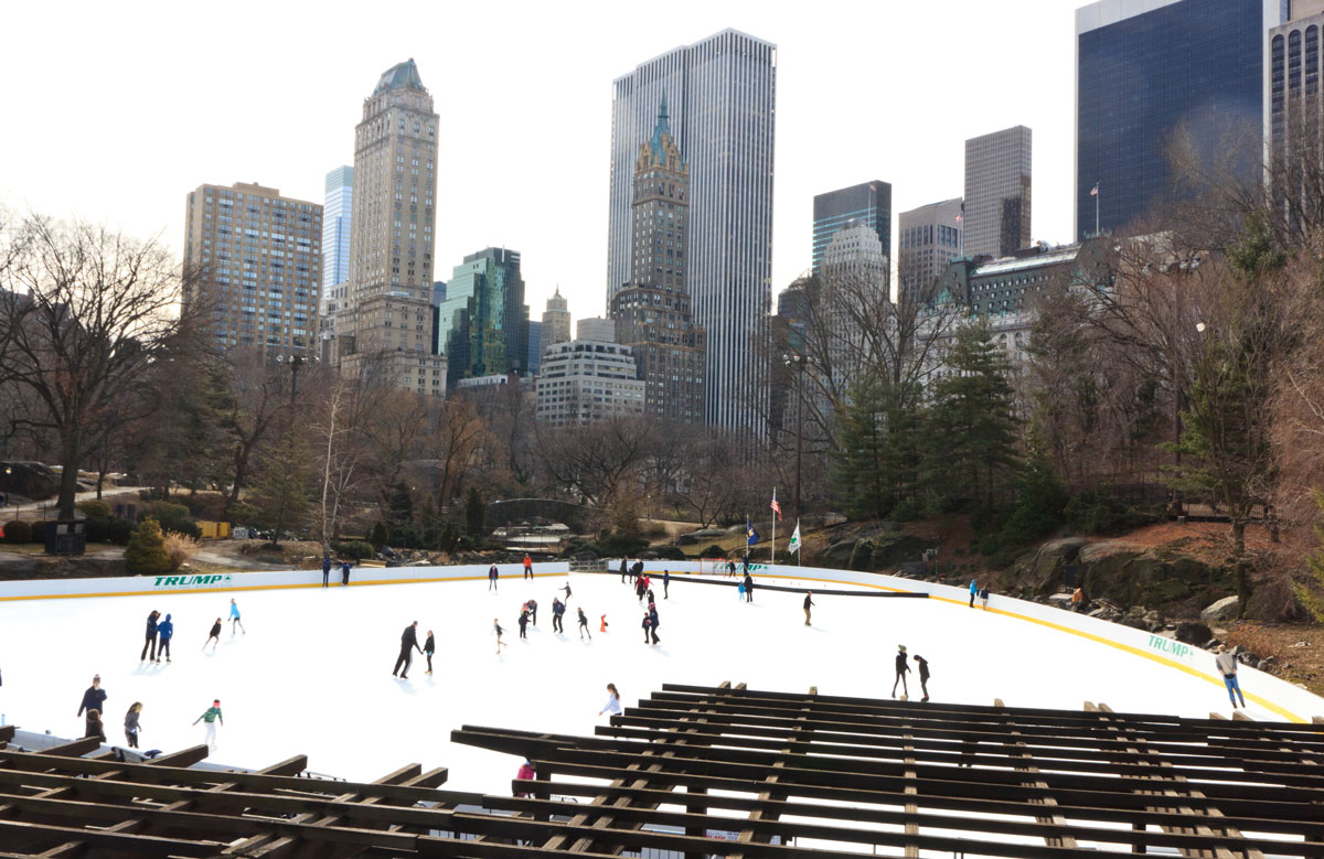 Wollman Rink Central Park Eisbahn