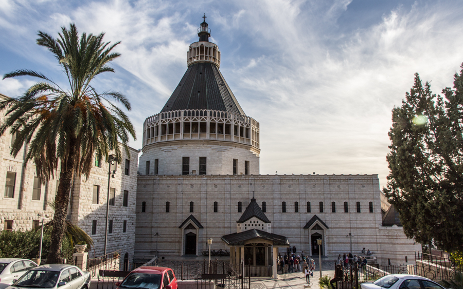 Die Verkündigungskirche (christliche) in Nazareth