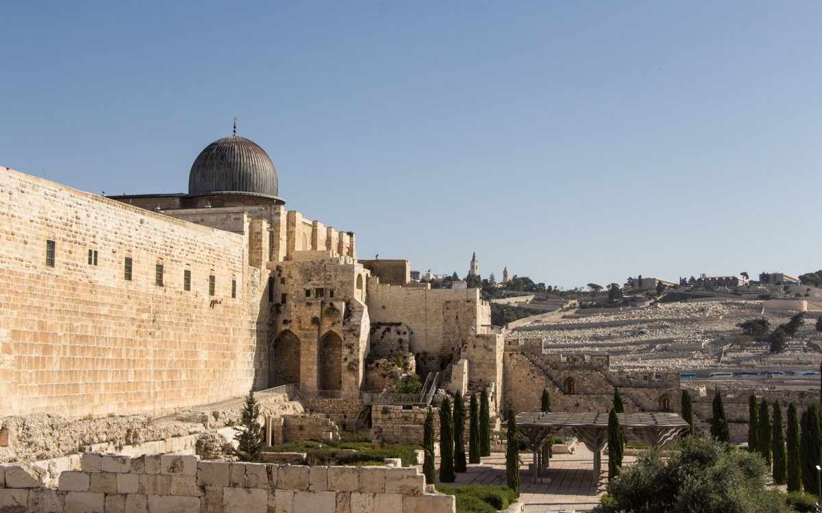 Jerusalem Altstadt Alaqsamoschee Ölberg