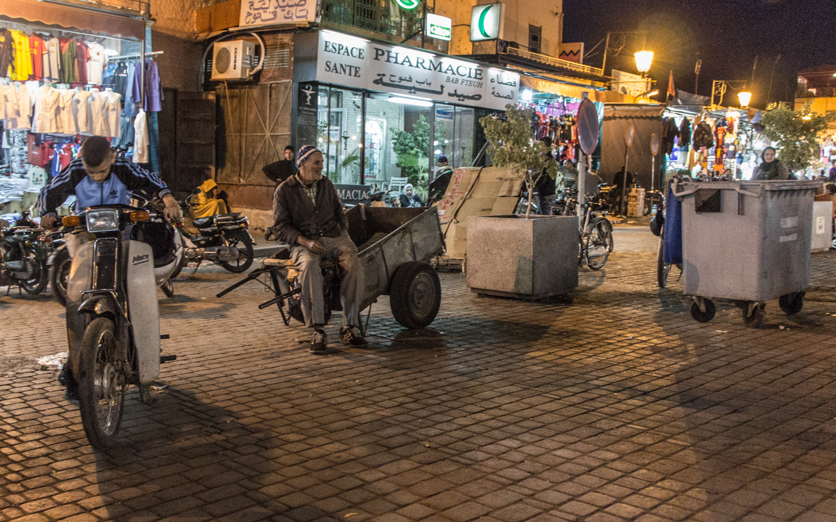 marrakesch djemma el fna-impressionen