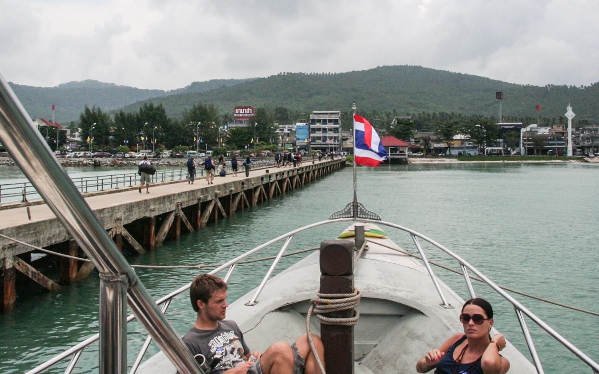 Bangkok - Koh Samui: Fähre in Surat Thani - Koh Samui