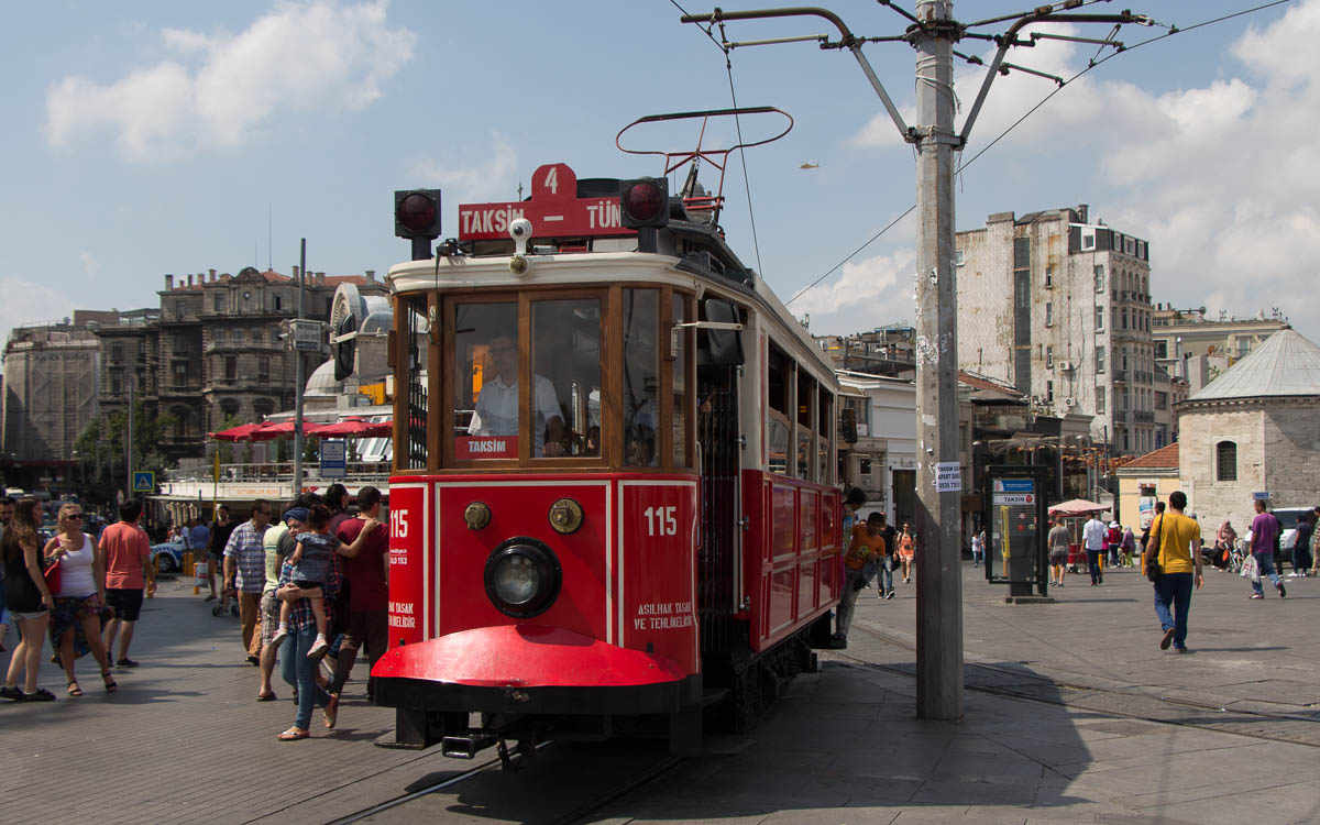 Füniküler Straßenbahn Istanbul