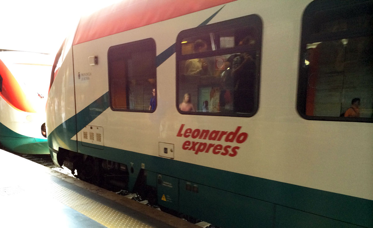 Rom Flughafen Leonardo Express
