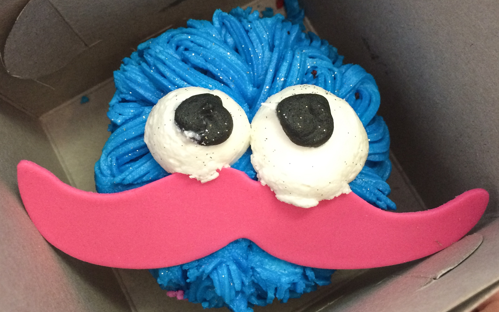 Krümelmonster Cupcakes in Charly's Bakery in Kapstadt