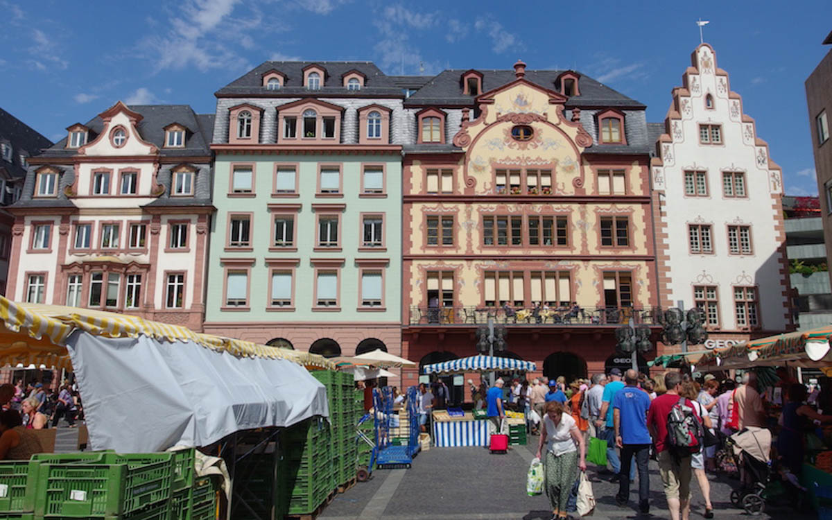 Wochenmarkt in Mainz