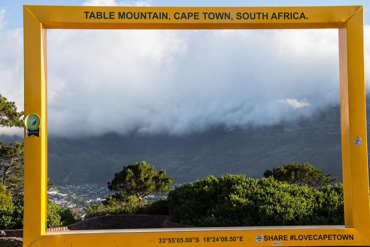 Aussicht Signal Hill Kapstadt