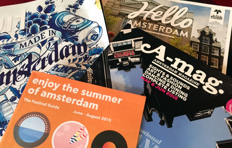 Amsterdam Reisetipps: Kostenlose Magazine in Amsterdam