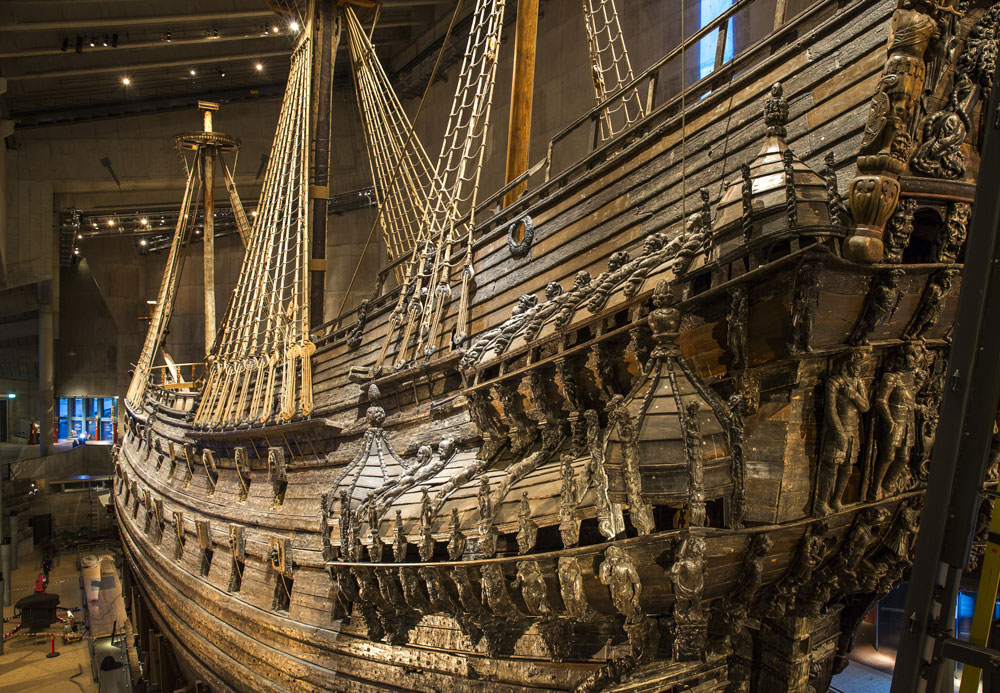 Vasa im Vasamuseet in Stockholm