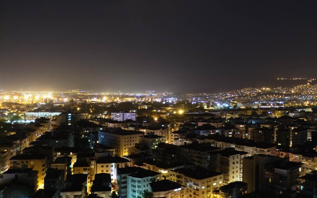 Izmir Ausblick auf Stadt