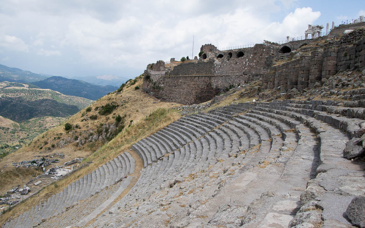 Ägäis Pergamon Amphitheater