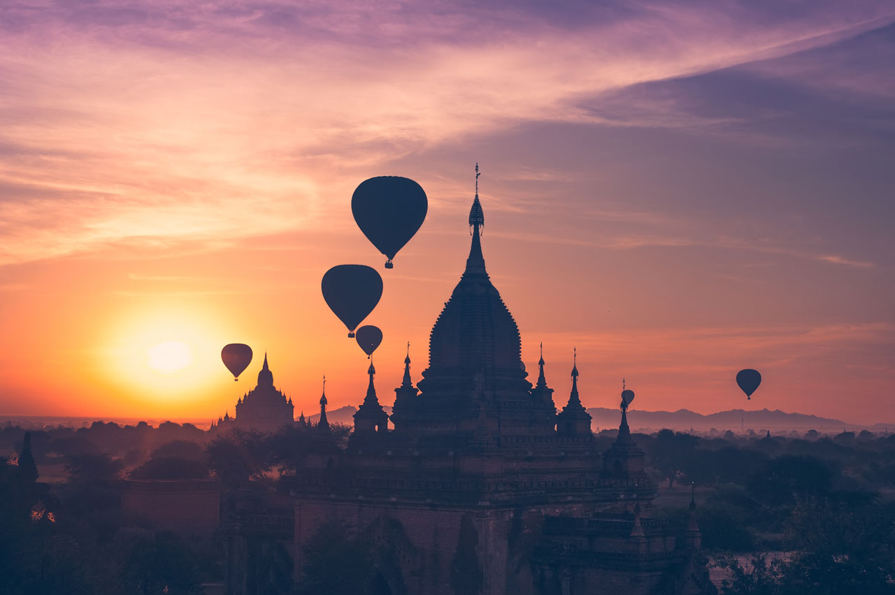 Urlaub im Januar Myanmar