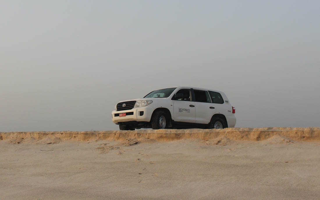 Solltet ihr ohne Allrad vermeiden – Mit dem Auto bis an den Strand.