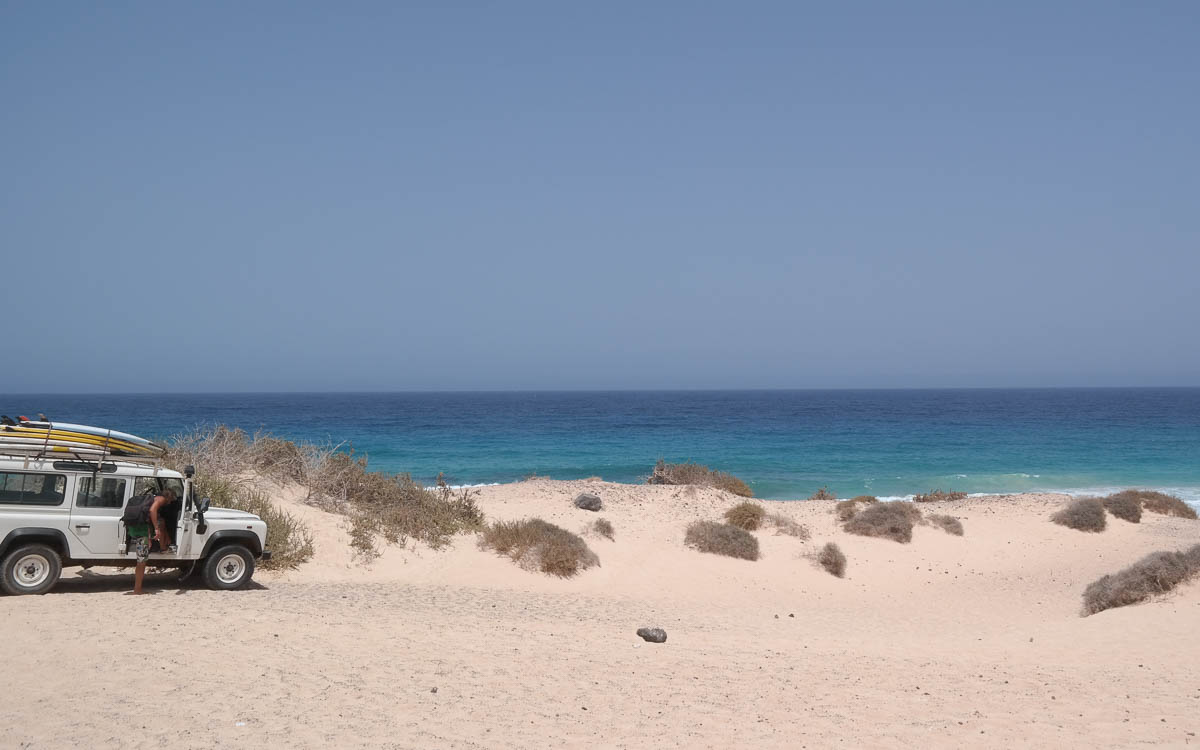 Surfen Fuerteventura Surfschule Strand