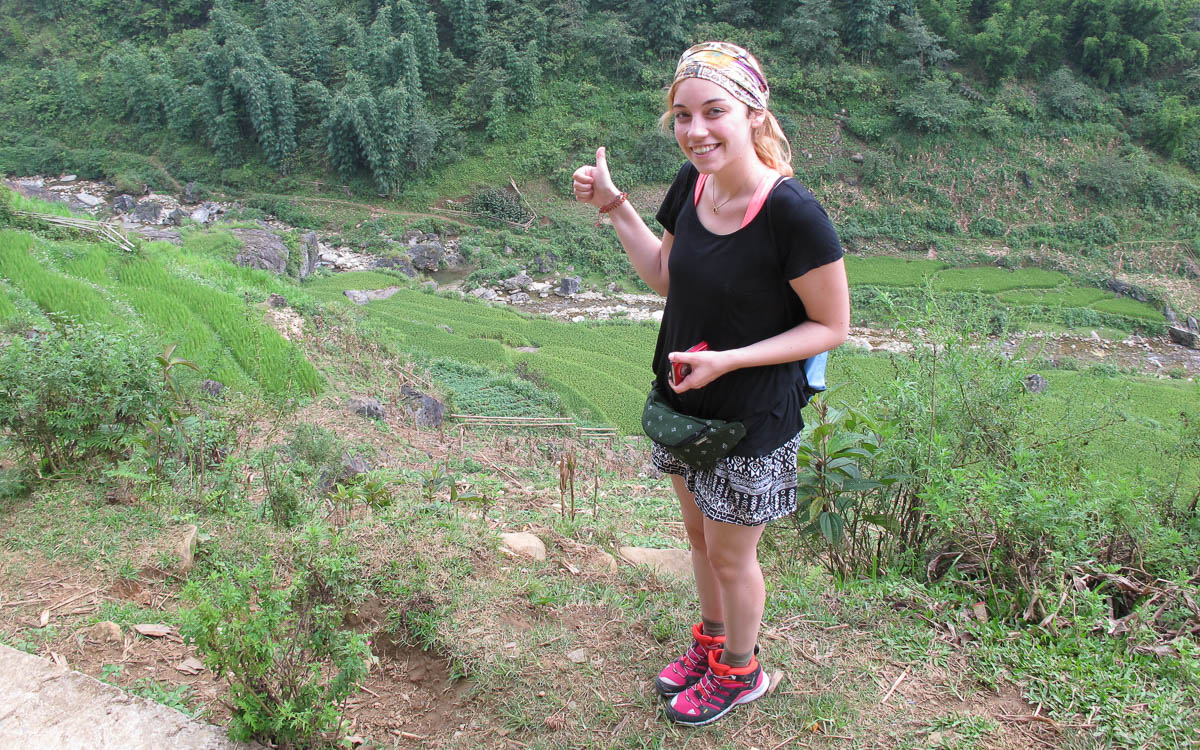 Backpacking in Vietnam Linda
