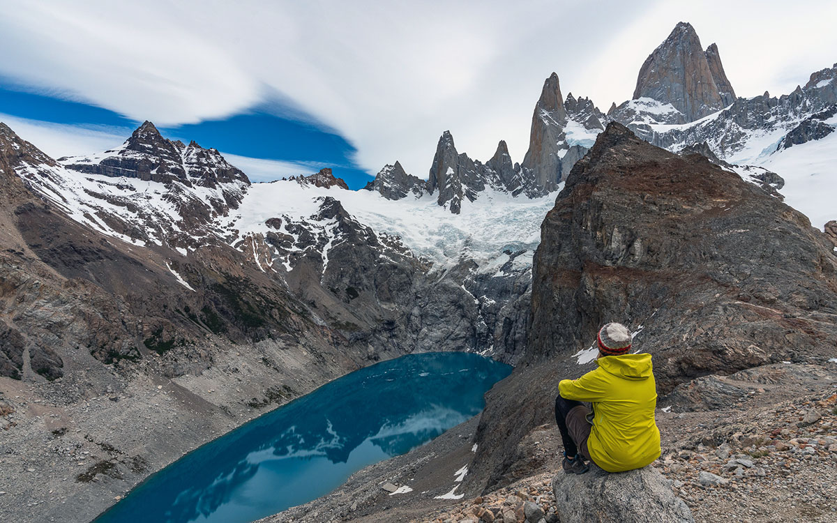 Laguna Suica und Fitz Roy, El Chalten
