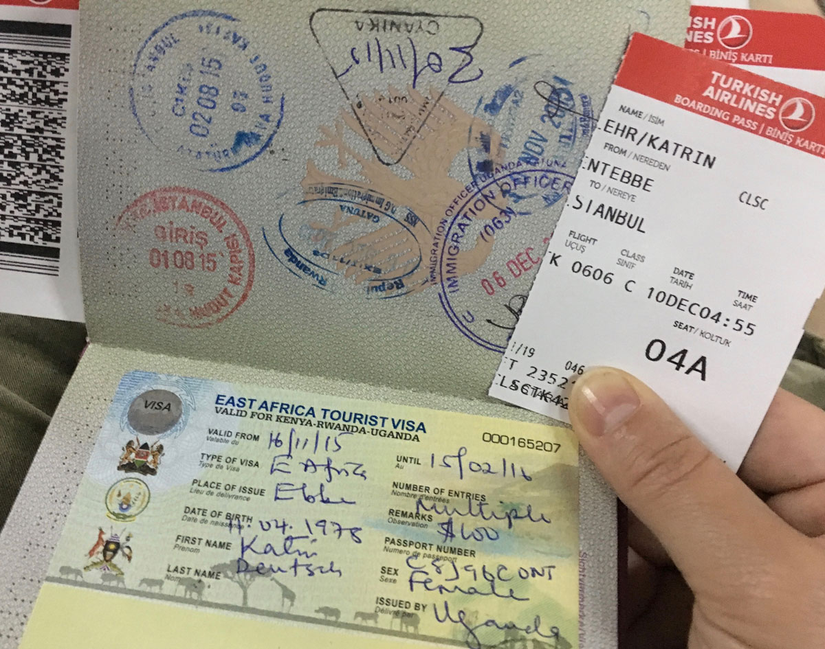 Reisetipps Uganda: East Africa Tourist Visa für Merfacheinreise