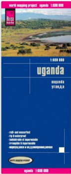 uganda strassen karte