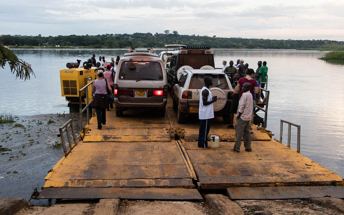 Fähre in Paraa vom Süd- in den Nordsektor