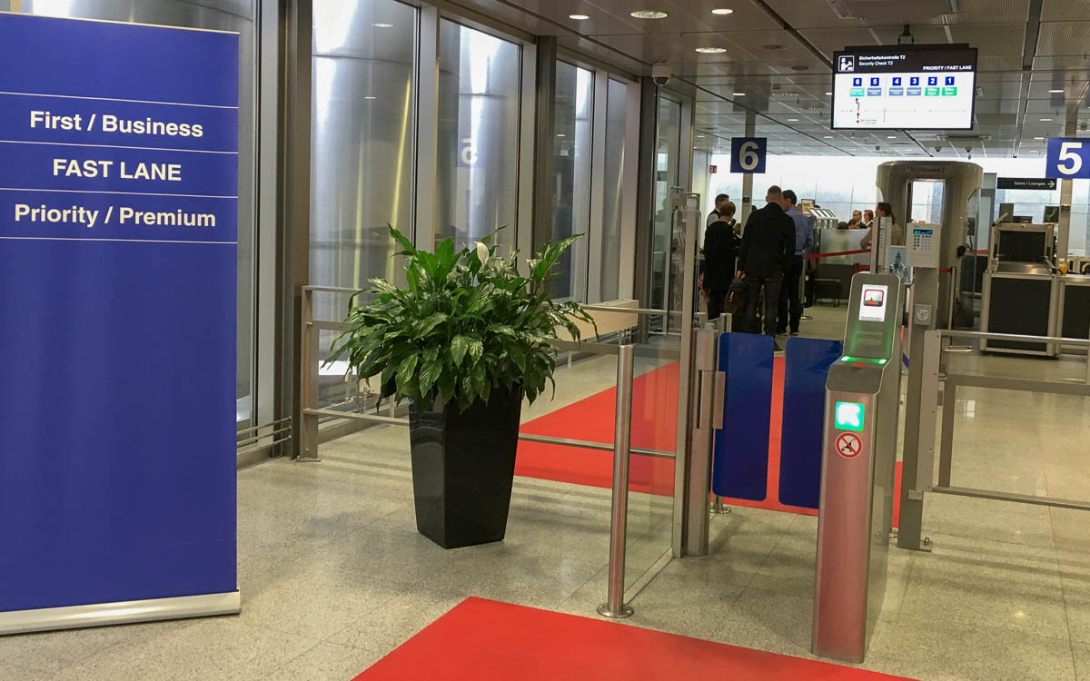 Flughafenlounge in Stuttgart