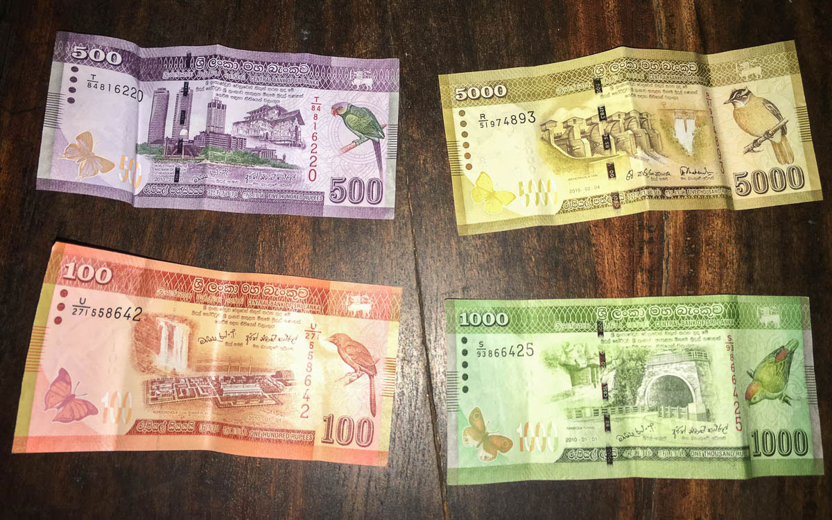 Geld in Sri Lanka