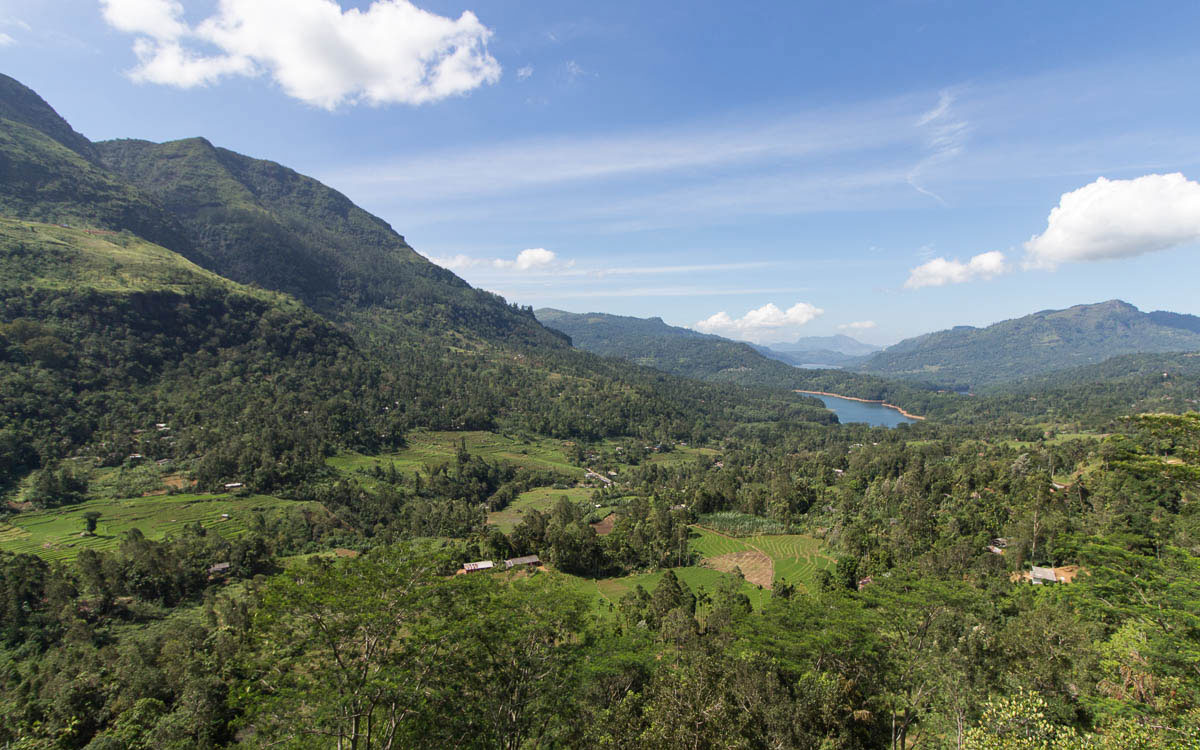 Hochland in Sri Lanka