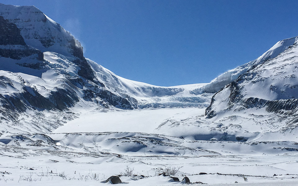 Athabasca Gletscher Highlight am Icefields Parkway