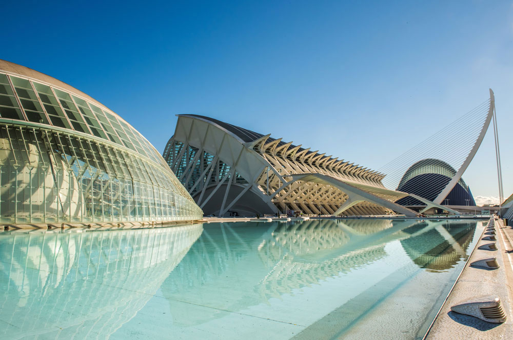 Valencia Stadt der Künste und der Wissenschaften