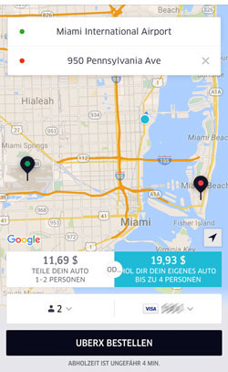 flughafen-miami-nach-south-beach-uber
