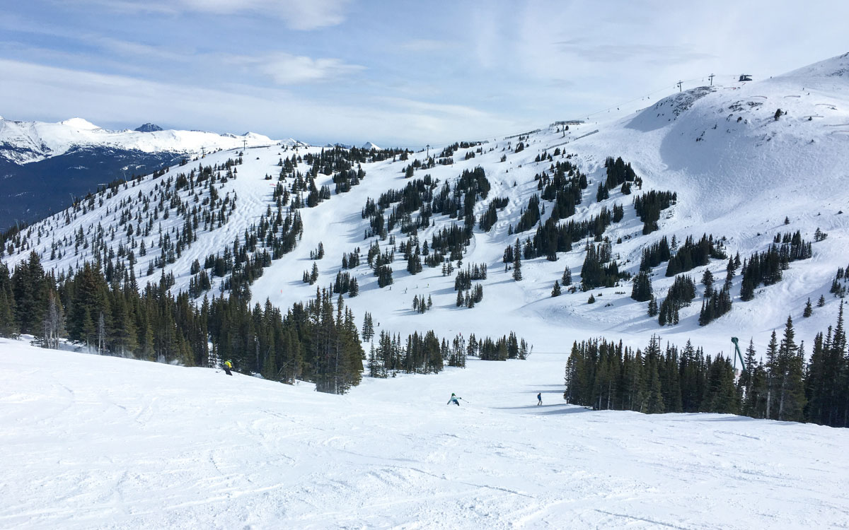Kanada Rocky Mountains Marmot Basin Jasper Skigebiet
