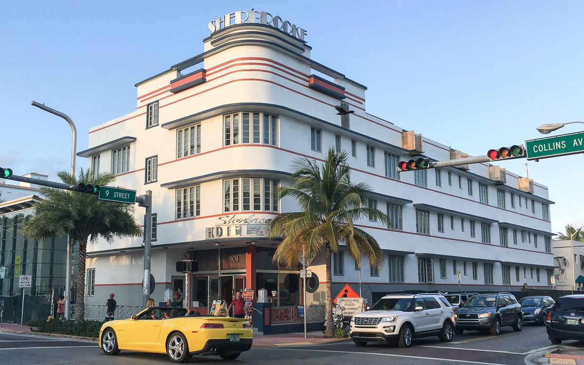 Art Deco Sherbrooke Hotel in Miami Beach